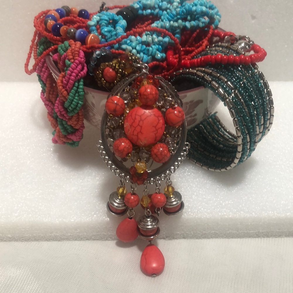Multicolored Mystery Jewelry Jar